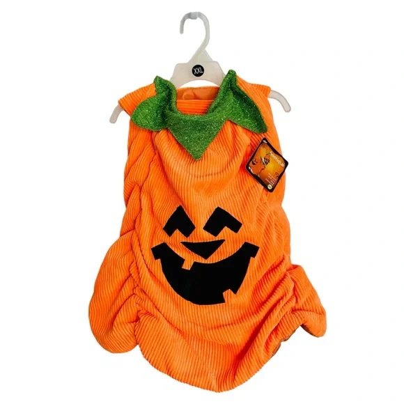 Boutique Pumpkin Halloween Costume For Dogs, XXL, NEW NWT - Picture 2 of 8